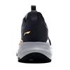 New LiNing EazGo Cushioning, Slip Resistant, Abrasion Resistant, Breathable, Rebound Low Top Running Shoes Men's Black ARES013-3