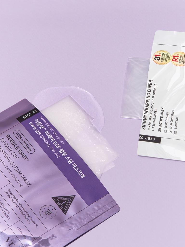 VT Cica Needle Shot Repair EGF Wrapping Steam Mask Pack 22g