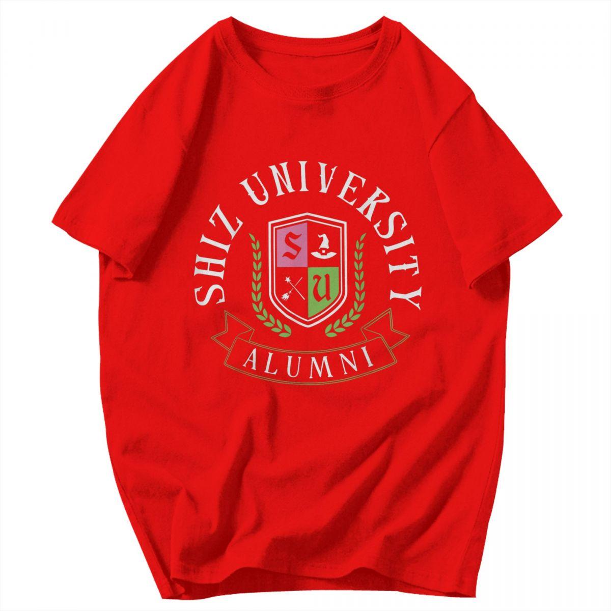 Men T Shirt Shiz University Wicked Fantasy Movie 2024 Summer Y2K Graphic Oneck Unisex Clothes T Shirts S