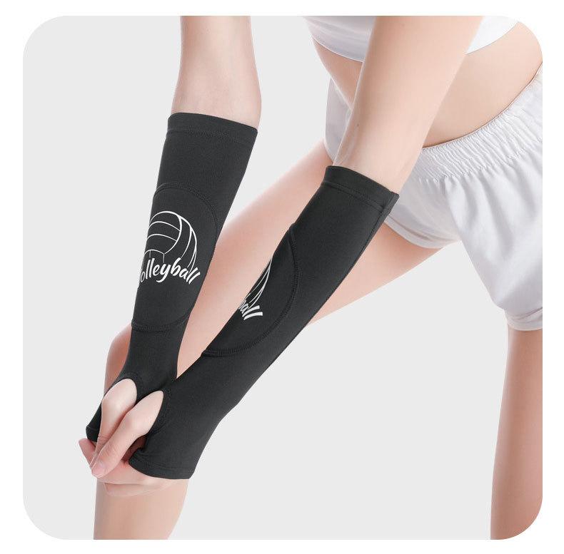 ARM Volleyball Sleeves with Protective Foam, Forearm Protectors S/M