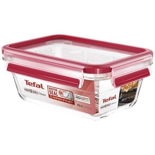 Boite de conservation - TEFAL - Rectangulaire - Masterseal fresh - En verre - 850ml