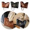 Fashion Shoulder Bag PU Leather Women Tote Bag Soft Large Capacity Shoulder Bag Crossbody Bag Soft Underarm Pouch