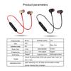In-ear Sweatproof Earphone with Microphone Earpiece Sports Wireless Bluetooth Earphone Headset Bass Stereo Running (black,black Gold,rose Gold)