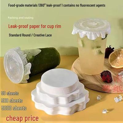 Leak-Proof Disposable Coffee Milk Tea Sealing Film for Takeaway Cups