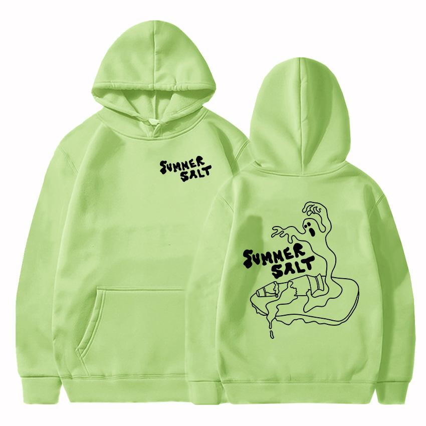 Cartoon Graphic Hoodies Summer Salt Band Hip Hop Streetwear Moletom Feminino Winter Hooded Long Sleeve Mens Sweatshirt Printing