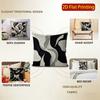 2D Abstract Geometric Pattern Pillow Covers Pattern Cushion Cover Suitable For Sofa Bedroom Car Pillow Cover