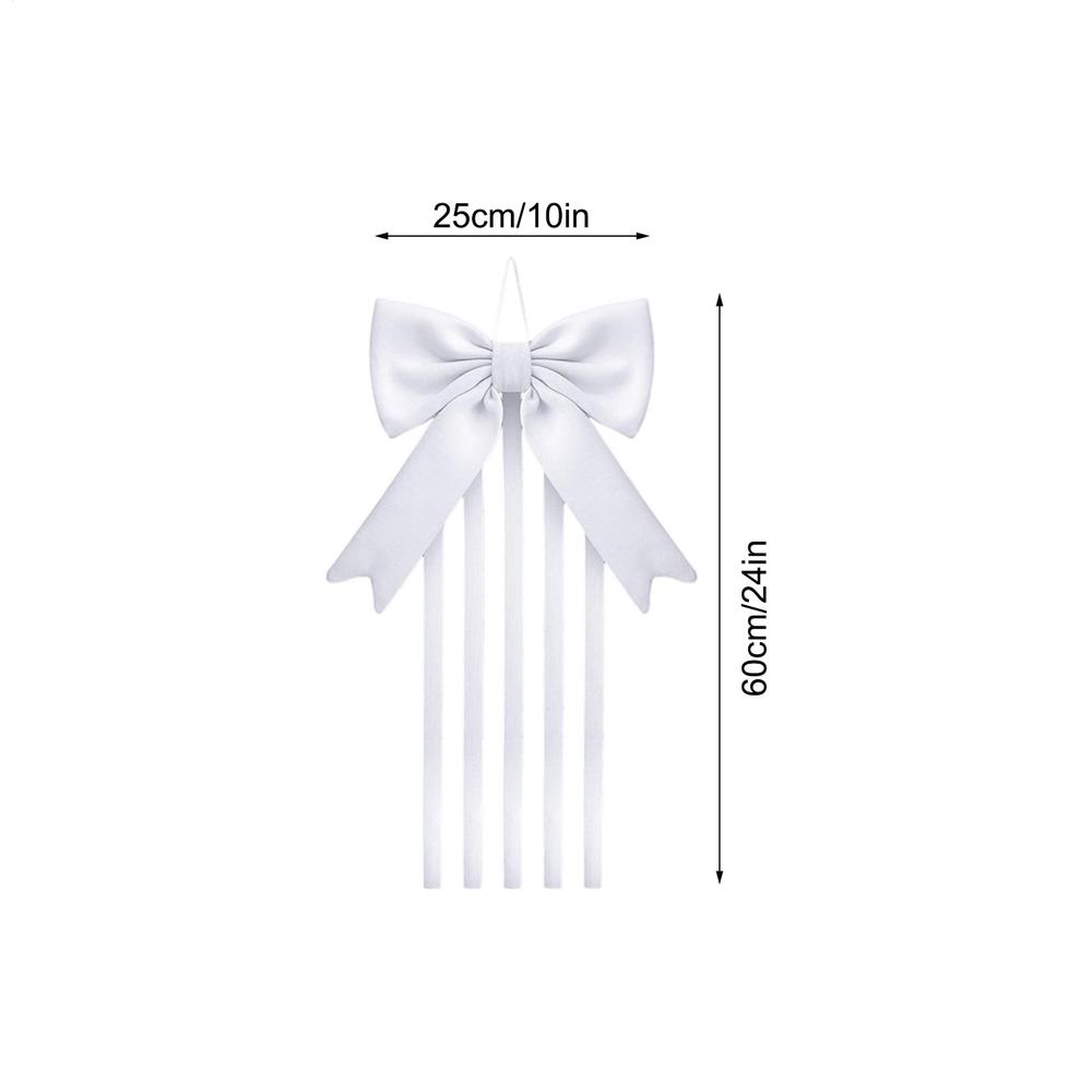

Claw Clip Holder Bow Shape Wall Hairpin Rack Hair Accessories Organizer For Women Girls Barrette Closet Wall Dressing Room білий