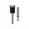 Split Type Drill Bit Quick Change Cemented Carbide for Concrete Brick and Block Anchors with Connecting Rod 101mm/3.97in 2pc
