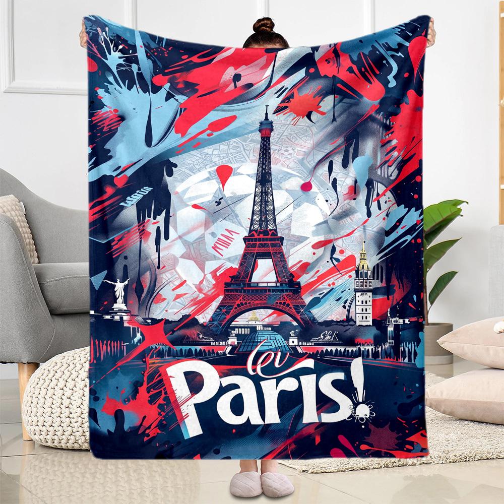Mbappe 31 Blanket Ultra-Soft Great for Livingroom Picnics Office Chair for All Occasions Stylish Decor Gift for Travel Home Birthdays