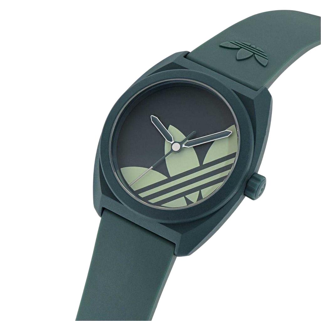 adidas Unisex Adult Logo Rubber Analogue Watch