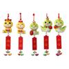 2025 Snake Year Hanging Pendant Blessing Ornament Festival Decorative Car Decor for Wall Home Window Celebration