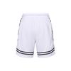 Nike Fly Crossov Embroidered Logo Striped Lace-Up Sports Shorts Women Shorts White DH7326-100