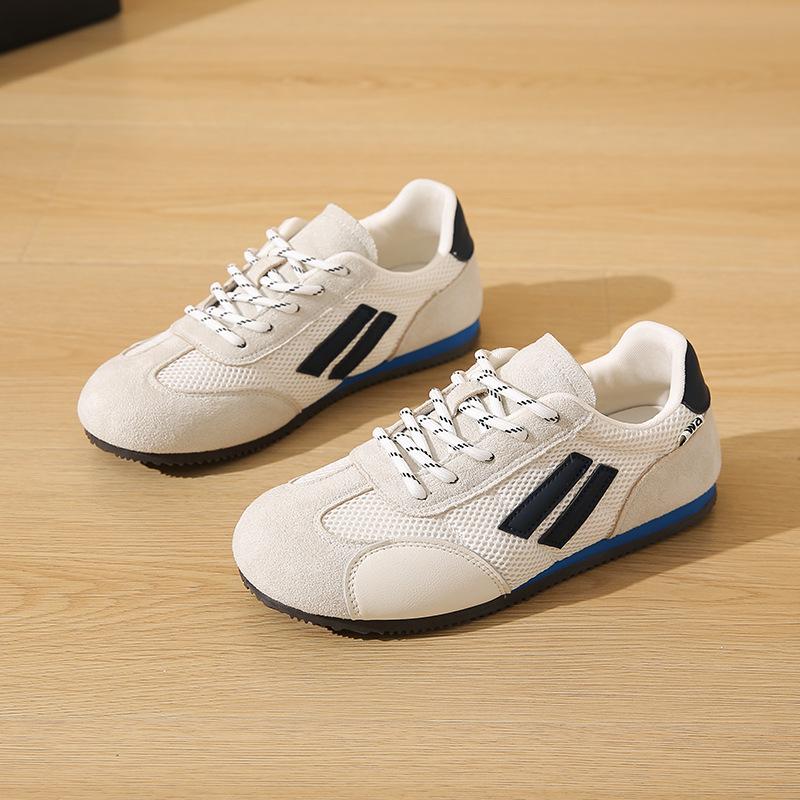 Forrest Gump shoes women's new mesh breathable German training little white shoes in summer 2025 super fire versatile casual sports shoes