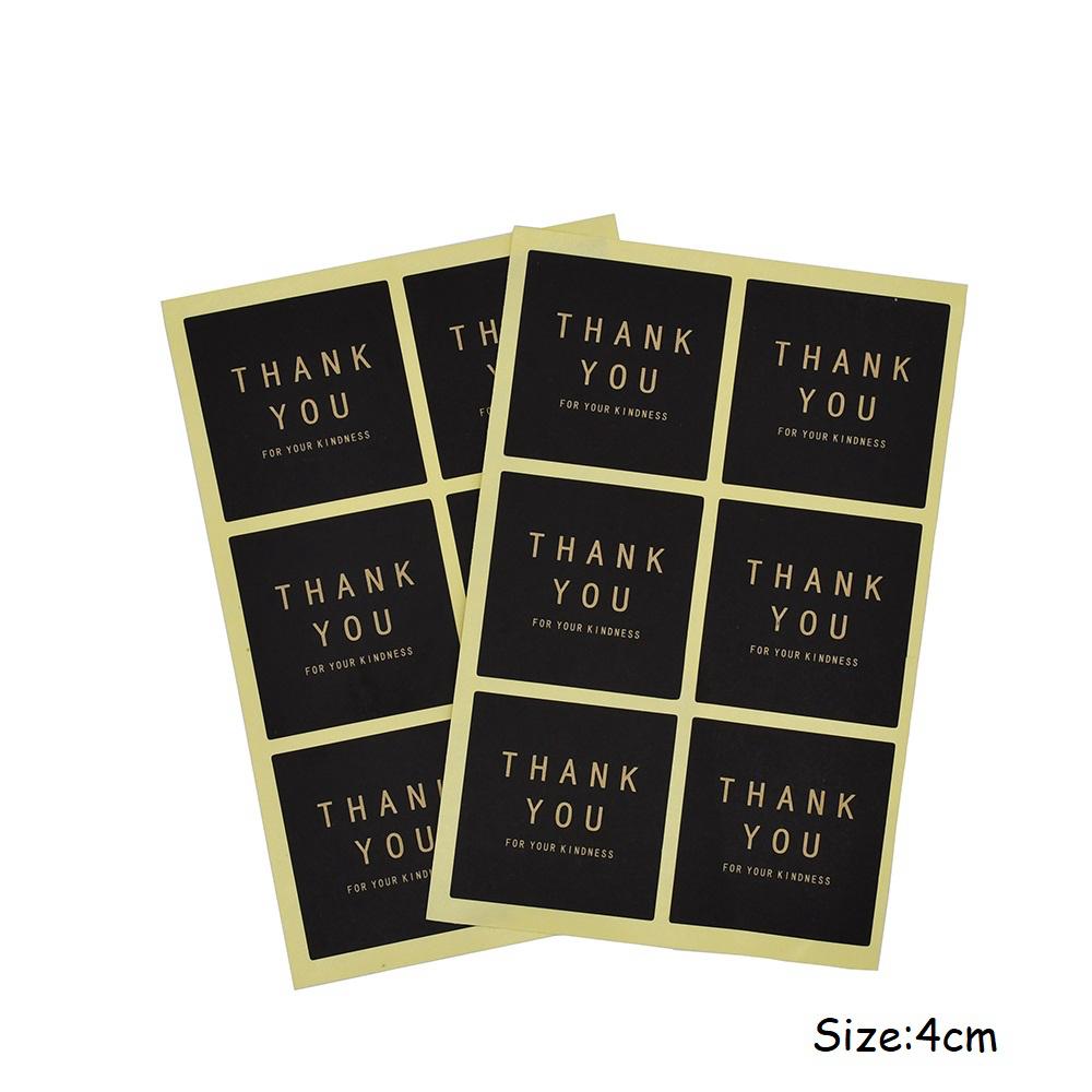 Custom Page Mark Autumn Stickers Thank You Diy X112
