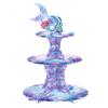 Disposable 3Tier Cupcake Stand Cake Stand Dessert Display Rack Birthday Themed Party Gift Wedding Decor Easy To Use
