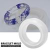 Bracelet Silicone Mold Diamond Shaped Surface Resin Bracelet Mold for DIY Jewelry Making