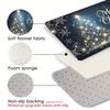 Christmas Tree Flannel Door Mat Carpet, Text Print Non-Slip Absorbent for Kitchen Living Room Bedroom Bathroom Decor