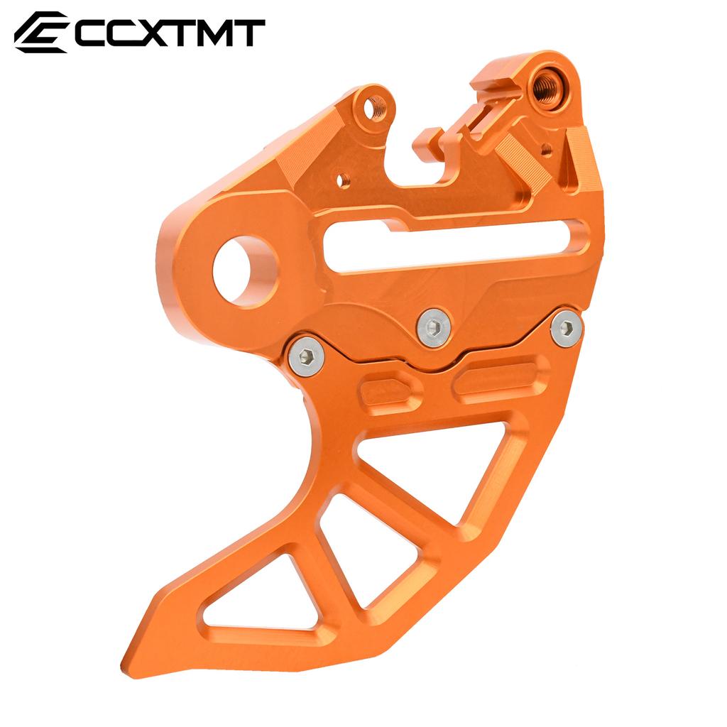 CNC Rear Brake Caliper Support With Brake Disc Guard For KTM XC XCF XCW EXC SX SXF EXCF TPI Six Days 350 400 450 530 125 250 300