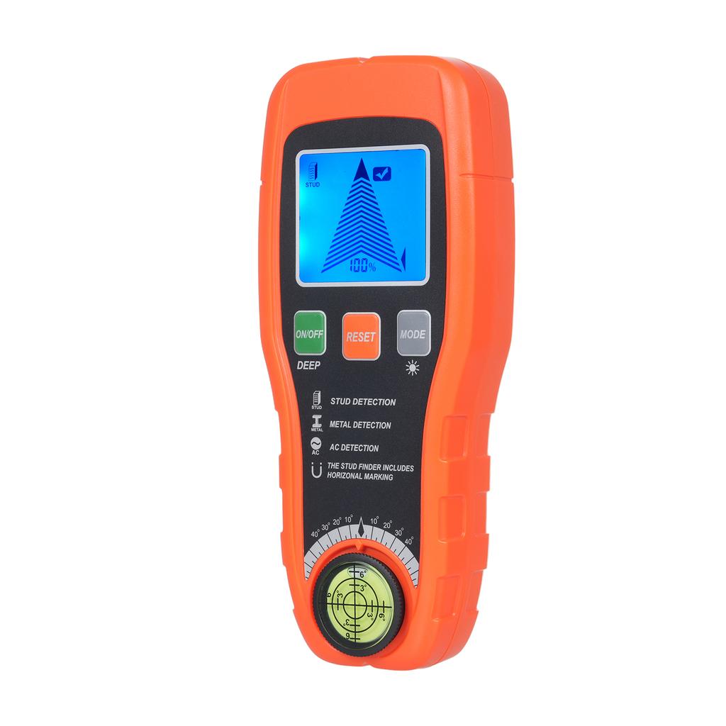 Stud Center Finder, Stud Finder Metal AC Live Wire Detector for Wood, Gypsum Board, Plastic Board