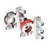 1 Pair Terminal Connectors Repair Parts Universal Positive and Negative Poles Cable Clamps