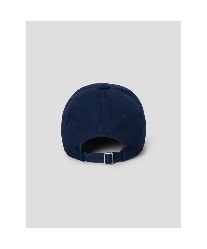 8SECONDS Two-Line Letter Ball Cap Navy