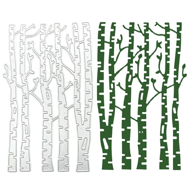 Metal Die Cuts Forest Scrapbooking Stencil Card Embossing DIY Album Template