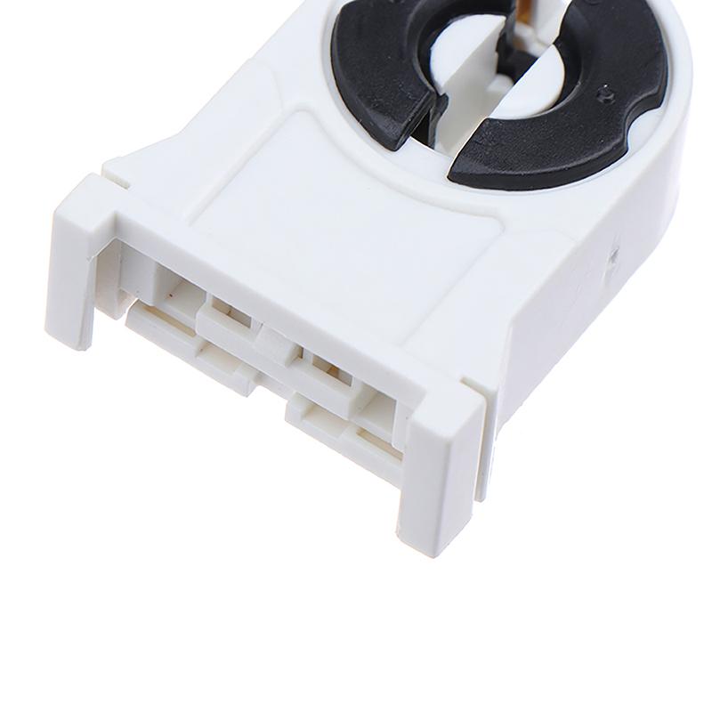5Pcs T8/G13 Fluorescent Lamp Holder Heat-Resistant Lamp Holder Light Tube Holder Household Light Tube Holder For Home Office