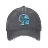 Summer Rapper Plk Mental Baseball Cap Sun  Sun-Proof Print Washed Trucker Hat Couple Women Stylish Outdoor Sports Baseball Caps
