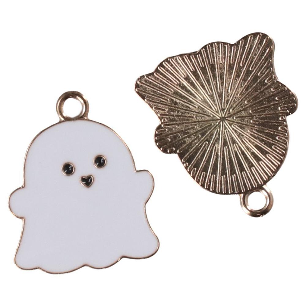 Slitinová smaltovaná bílá kouzla ducha duchů