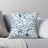 Chemistry Science Square Pillowcase Polyester Linen Velvet Creative Zip Decorative Pillow Case Sofa Seater Cushion Cover 18"