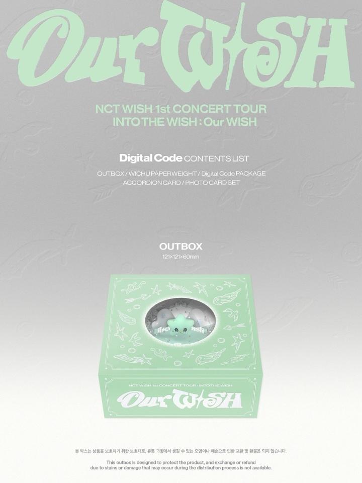 [PRE-ORDER] NCT WISH 1st CONCERT TOUR INTO THE WISH : Our WISH (Digital Code ver.)