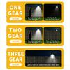 New medium-sized clip on lamp, solar light, induction light, courtyard light, outdoor wall light, camping light, fill light Type-C chargingC