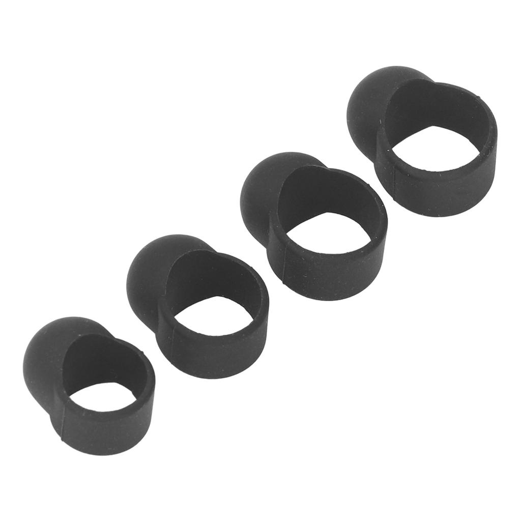 4Pcs Tongue Drum Finger Covers Silicone Comfortable Fit Knocking Finger Pick for Practice Performance
