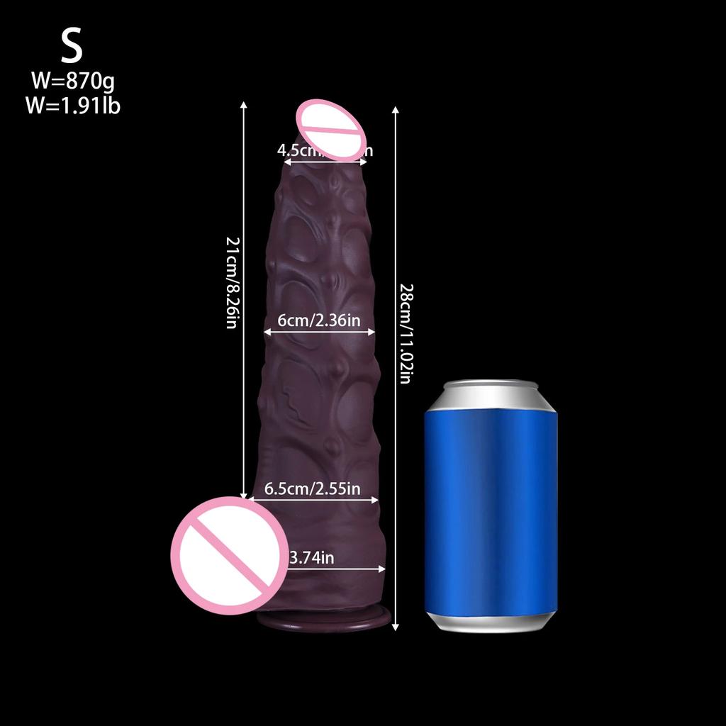 Oversized Liquid Silicone G Point Masturbation Plug for Men And Women Adult Anal Sex Toy Comfortable Sensation Butt Plug