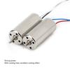 2pcs 8.5x20mm Size Hollow Cup Motor 0.15A Current Drone Motor Quadcopter Motor  For DIY RC Drone