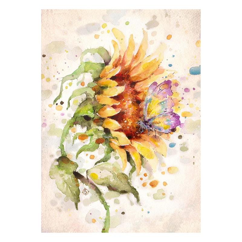 Birds and Nature Canvas Paintings Water Colour Art Posters and Prints Flamingo Wall Art Pictures for Living Room Decor Cuadros