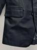 Genuine Leather Lambskin Formal Stylish Soft Men's Blazer Navy Blue Handmade
