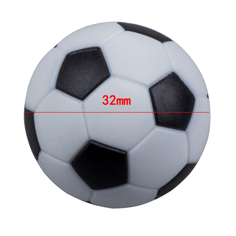 10Pcs 32Mm Plastic Soccer Table Foosball Ball Football Fussball