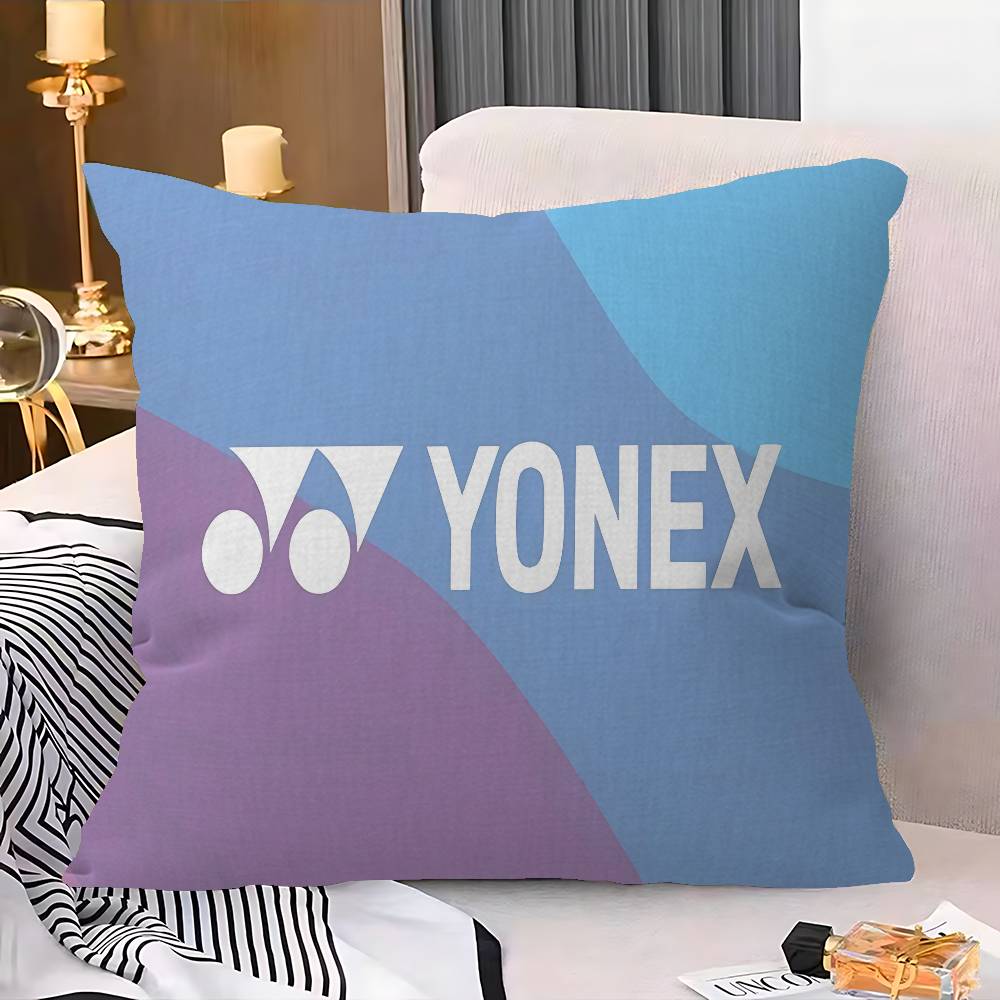 Fashion Badminton Y-Yonex Pillow Cover for Bedroom Room and Living Room Sofa Decorative Cushion Cover