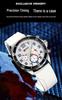 OFNS Men's Waterproof Quartz Chronograph with Silicone Strap and Steel Band, Business Calendar, and Small Second Display.