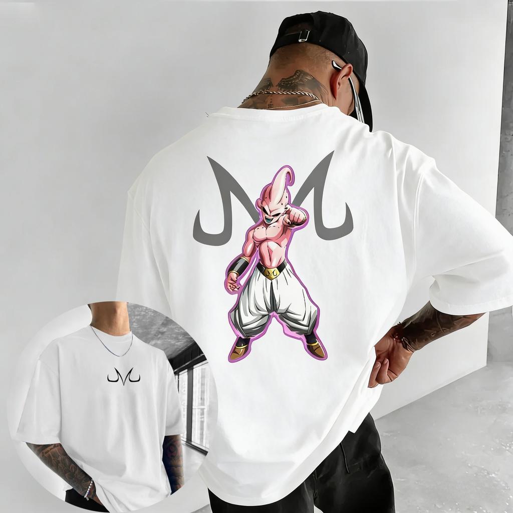 Neues Dragon Ball Anime Goku Rundhals Kurzarm 2026 Bandai Sommer Herren Sport Locker und Atmungsaktiv Baumwolle T-Shirt