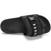 Kappa Outdoor Fashion Velcro Beach Non-Slip Slide Sandals Unisex Sandals Black K0DX5LT03-990