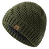 Unisexové zimní čepice Peak Label Módní pletené čepice pro muže a ženy Čepice Beanie Outdoorové hřejivé sportovní čepice s plyšovou kožešinovou podšívkou