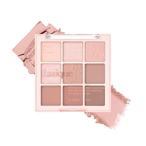 Dasique  Official  Dasique #27 Rose Milk Tea 9-Color Eyeshadow Palette/Eyeshadow/Tear Bag Maker/Eyeshadow Palette