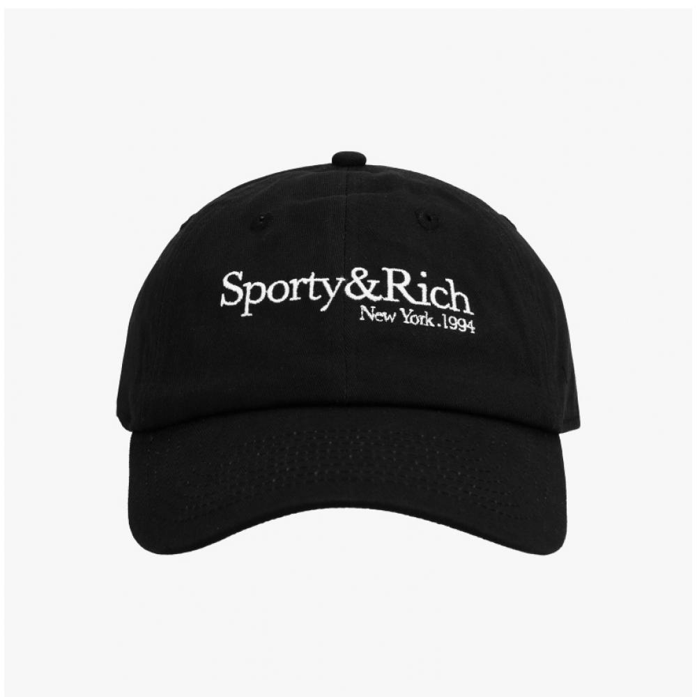 Sporty   Rich Cotton Cap Faded Black Ac040622016ba02