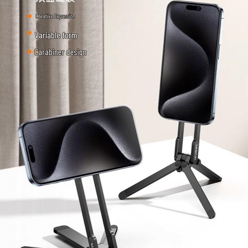 Portable Rotating Magsafe Carabiner Tripod for Phone and Live Streaming