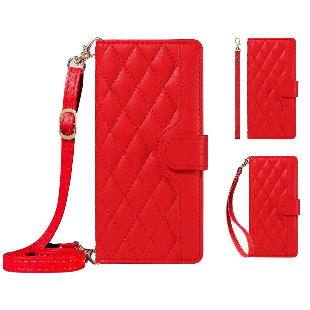 for Samsung Galaxy S24/S23/S22 Ultra/S24 FE/S23 FE S24 Plus Wallet Case for Women, Flip Cover with Card Holder Kickstand Case