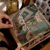 Yuxian Retro Collection: 4 Types of Journal Collage & Sealing Stickers