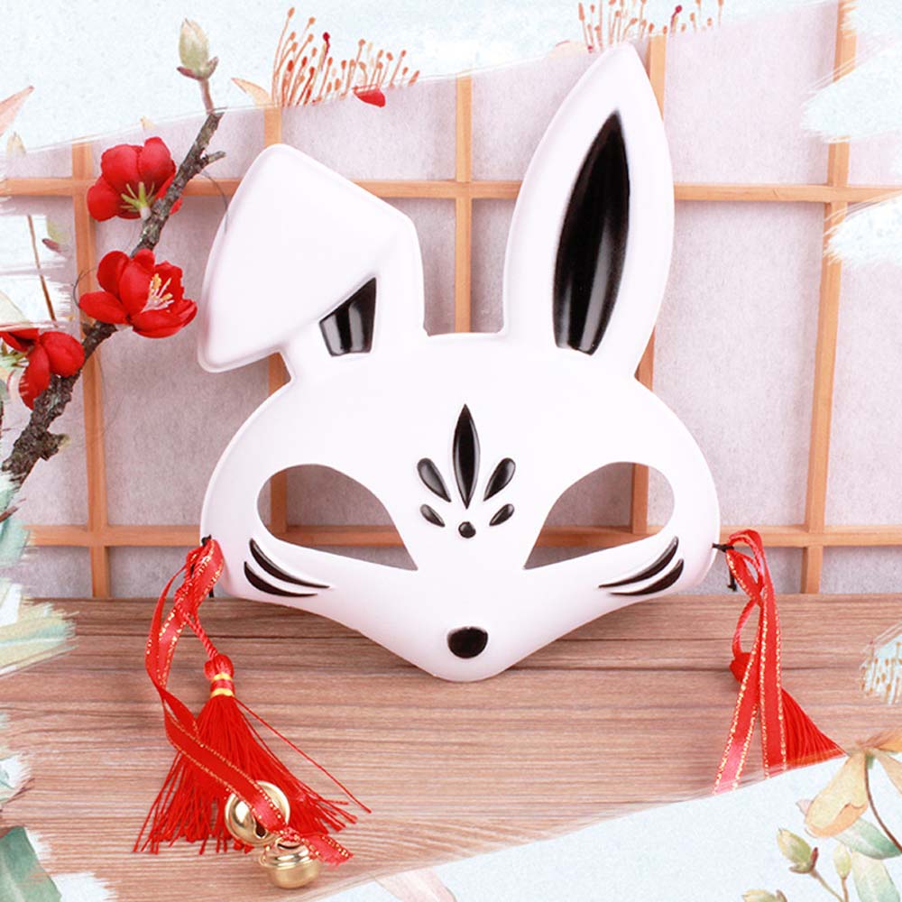 Japanese Anime Full Face Rabbit Headwear Rabbit Mask Party Mask Props Party Props Cosplay Mask