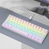 Mini Wired Gaming Mechanical Keyboard Phantom RGB, 61 Keys, Red/Blue/Yellow Switch, Ergonomic Keyboard , Portable for PC/Laptop